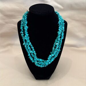 Turquoise Beaded Necklace